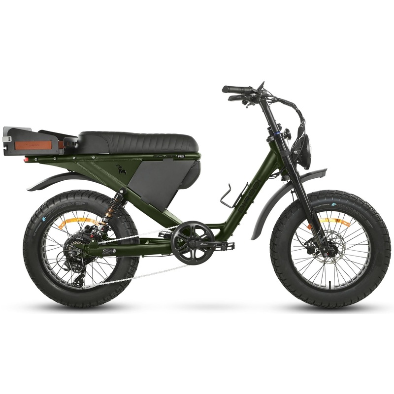 Dirodi Rover Pro ST 250W Electric Fat Bike Racing Green