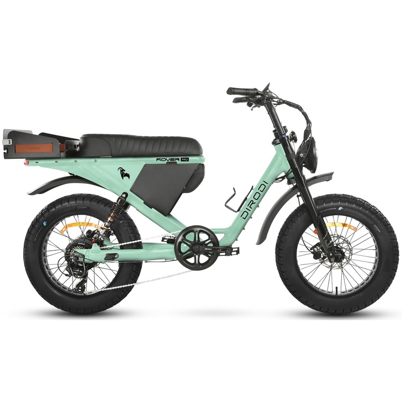 Dirodi Rover Pro ST 250W Electric Fat Bike Seafoam Green