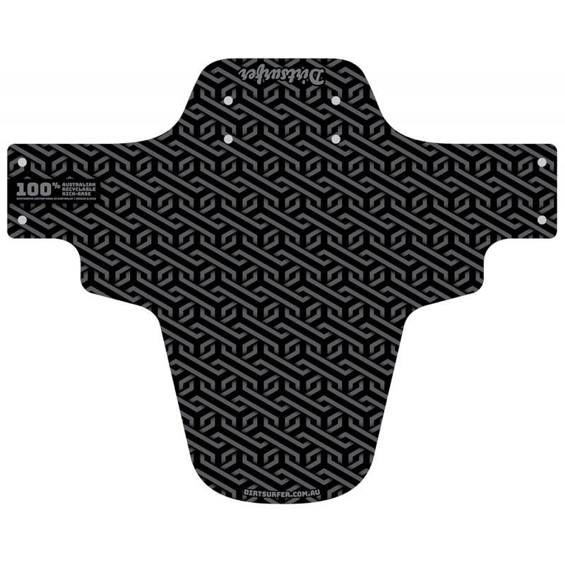 Dirtsurfer GeoWeave Mudguard Blacker