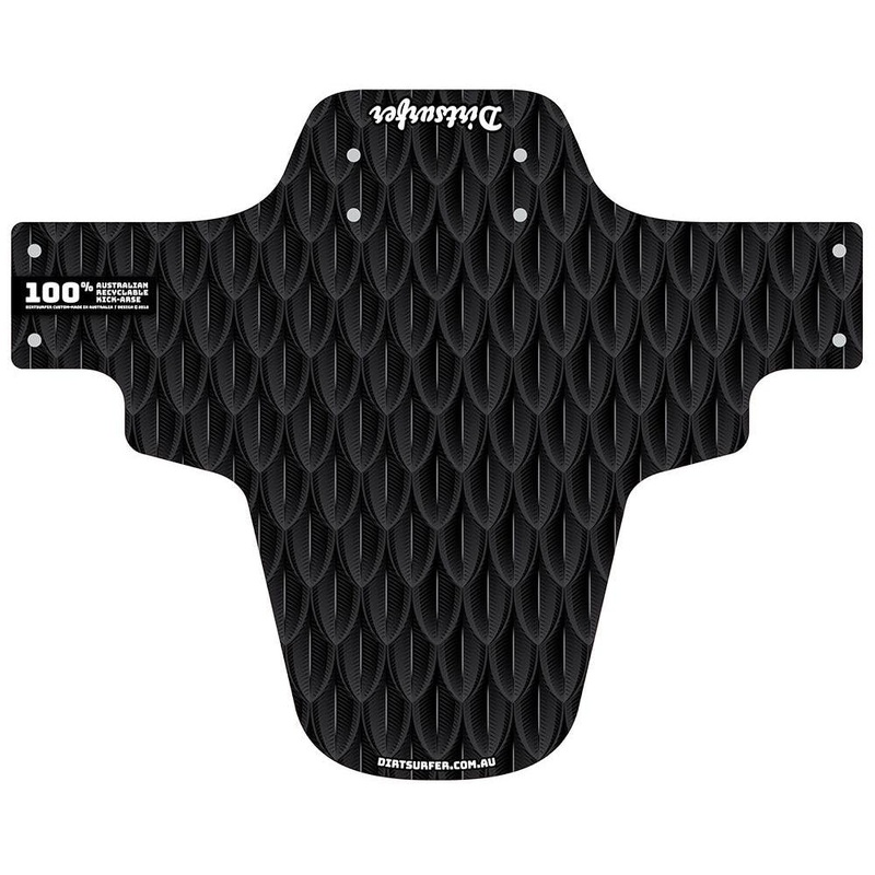 Dirtsurfer Mudguard Scales Blacker