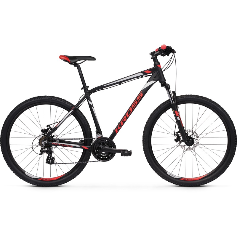 Kross Hexagon 3.0 26 Mountain Bike Black/Red/Silver