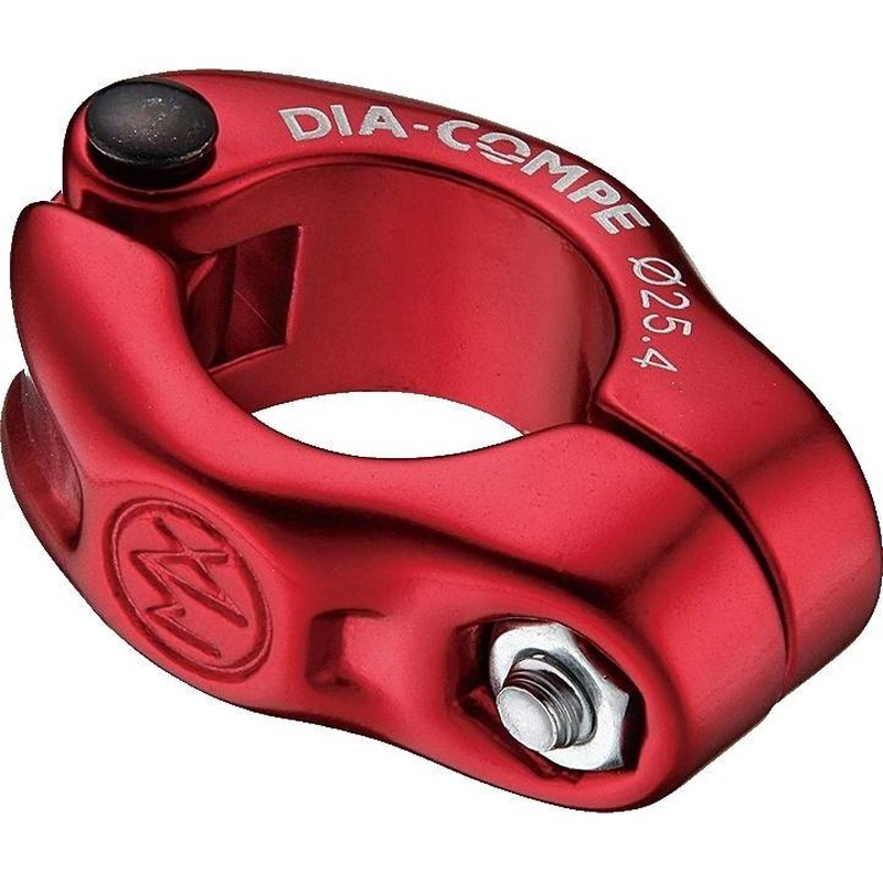 Dia-Compe MX1500N Seat Post Clamp 28.6mm Red