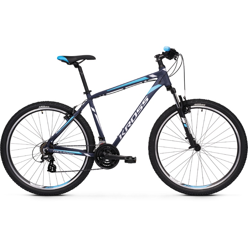 Kross Hexagon 2.0 26 Mountain Bike Blue/Silver/Black