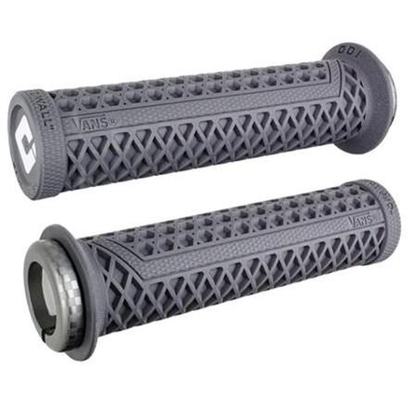 ODI Vans V2.1 Lock On Grips Black Graphite/Grey Checker