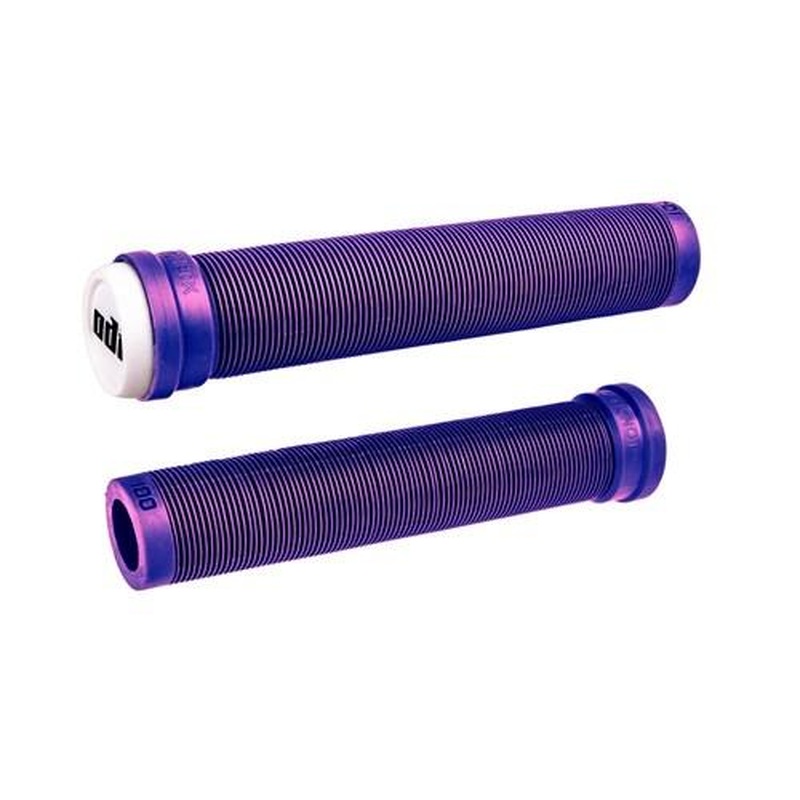 ODI Longneck SLX Soft Flangeless BMX Grip 160mm Iridescent Purple