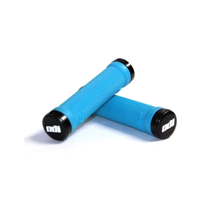 ODI Ruffian Lock-On Grips Aqua