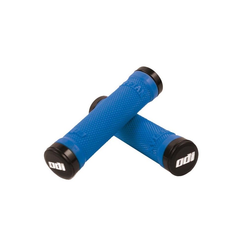 ODI Ruffian Lock-On Grips Blue