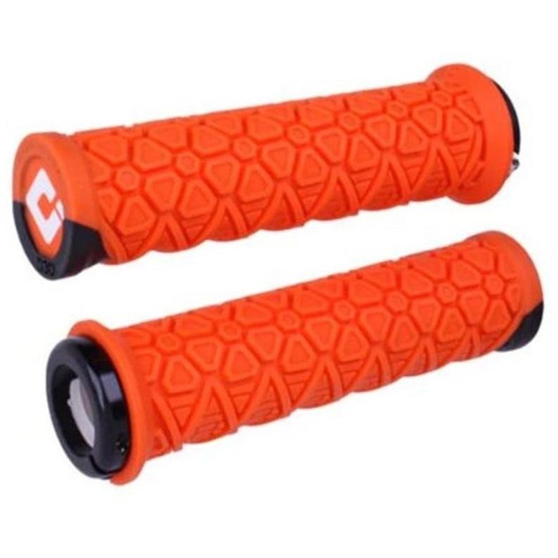ODI Vanquish D30 Lock On Grips 135mm Orange