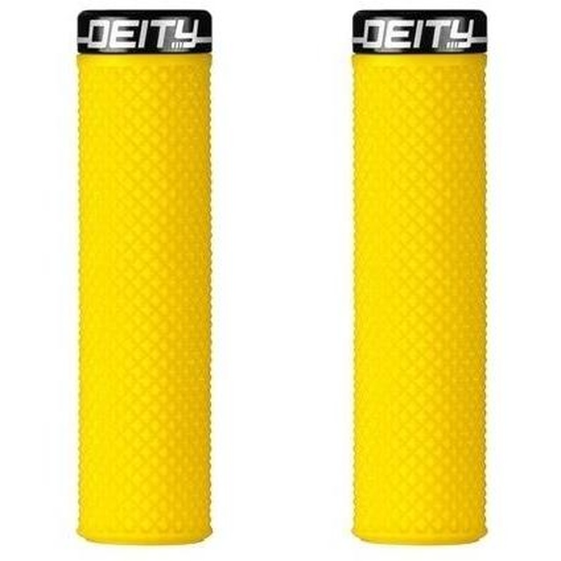 Deity Supracush Grips Yellow Limited Edition