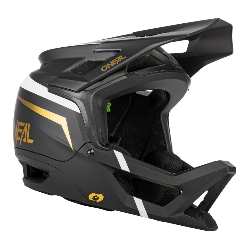 O'Neal Transition Fullface Helmet Flash Black/White/Gold