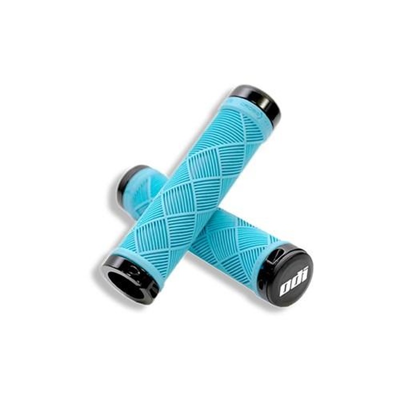 ODI Cross Trainer MTB Lock On Grips Aqua/Black