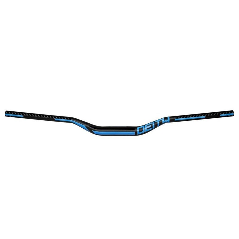 Deity Racepoint Handlebar 810 x 38mm Rise 35mm Bore Blue