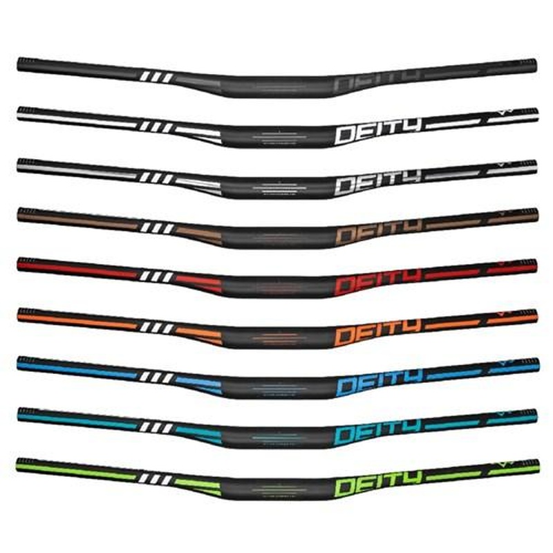 Deity Skywire Handlebar 800 x 15mm Rise 35mm Bore Turquoise