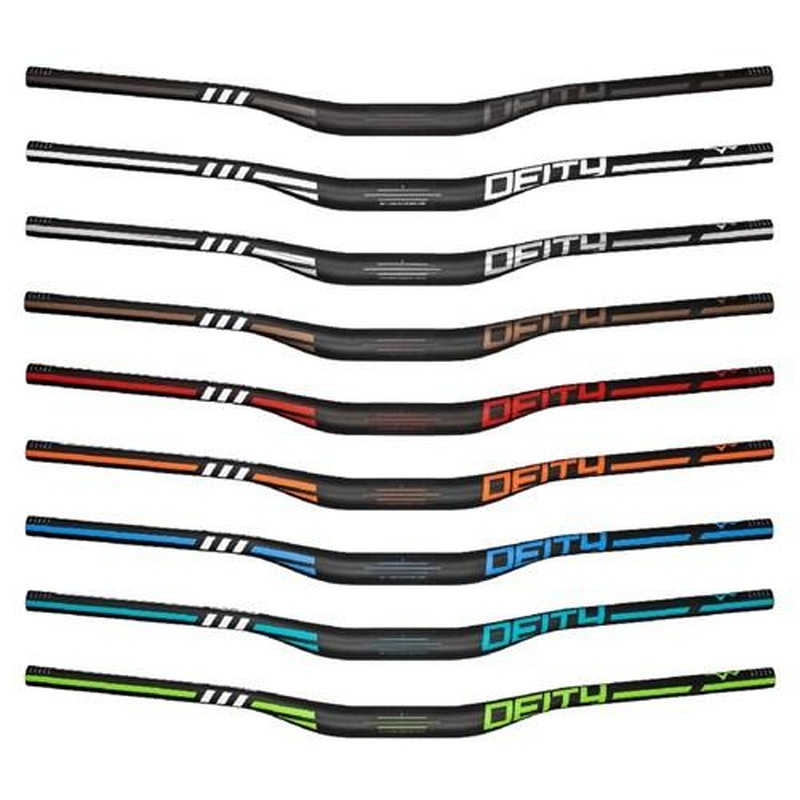 Deity Skywire Handlebar 800 x 25mm Rise 35mm Bore Blue