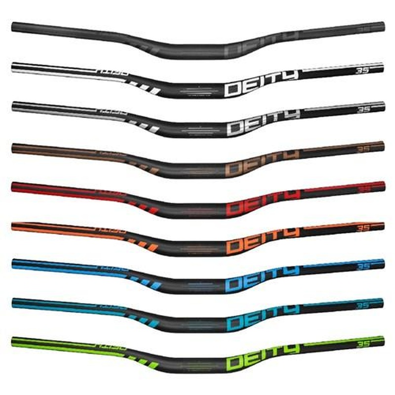 Deity Speedway Handlebar 810 x 30mm Rise 35mm Bore Red