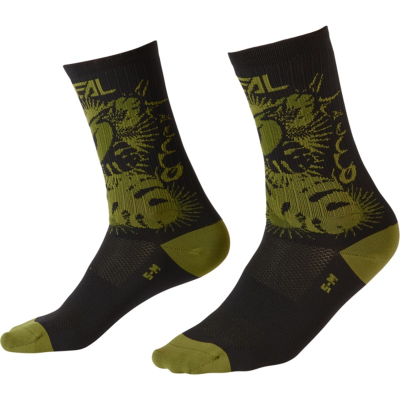 O'Neal MTB Performance Socks Plant Black/Green