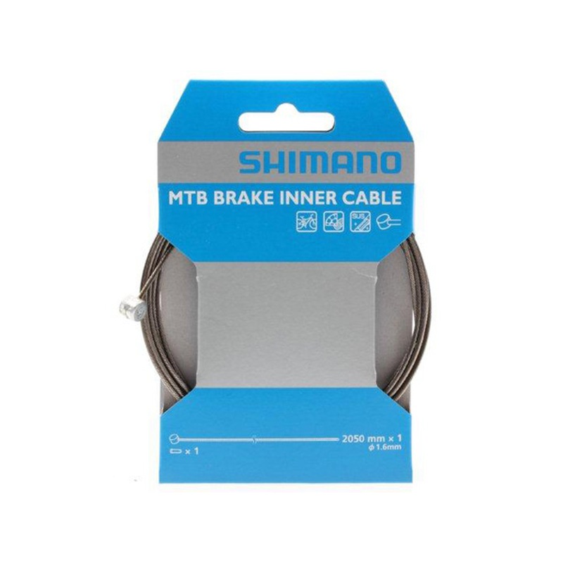 Shimano MTB Stainless Brake Cable 1.6 x 2050mm