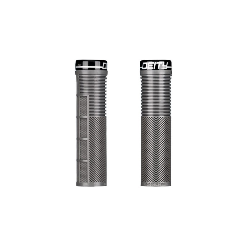 Deity Knuckleduster Lock On Grips Stealth