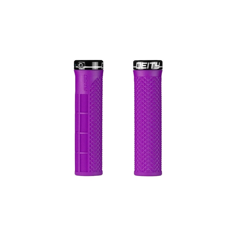 Deity Lockjaw Grips Purple