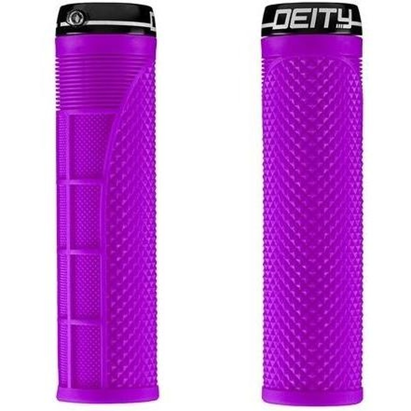 Deity Megattack Lock On Grips Purple