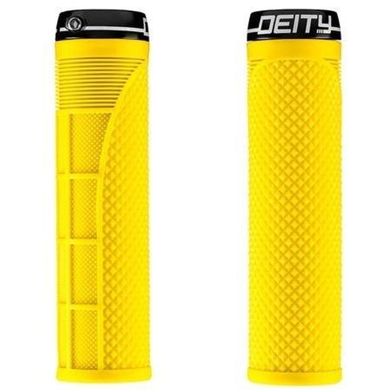 Deity Megattack Lock On Grips Yellow