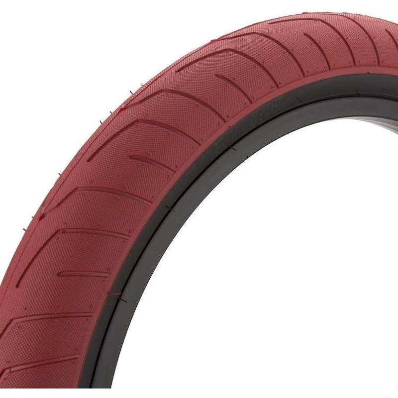 Kink Sever BMX Tyre 20 x 2.4'' Red w/ Black Wall
