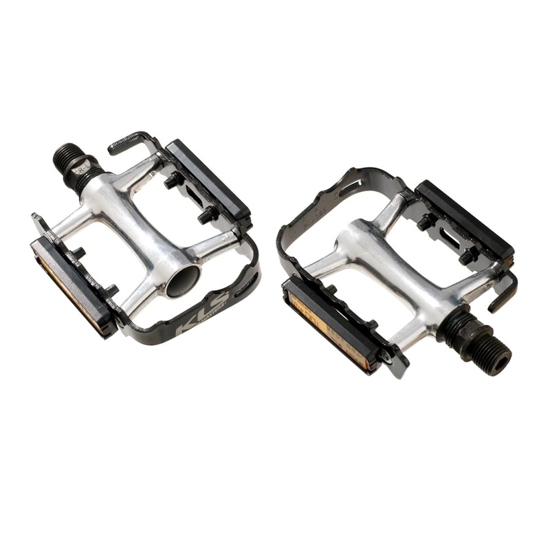 KLS Master Pedals Silver/Black