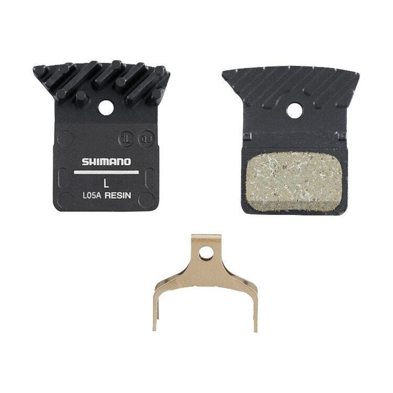 Shimano L05A Resin Disc Brake Pads & Spring with Fin