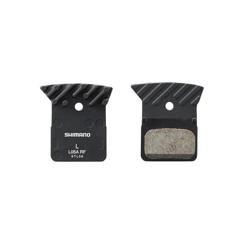 Shimano L05A-RF Resin Disc Brake Pads With Fin