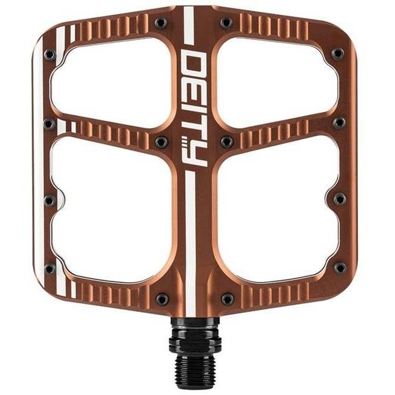 Deity Flat Trak Pedals Bronze