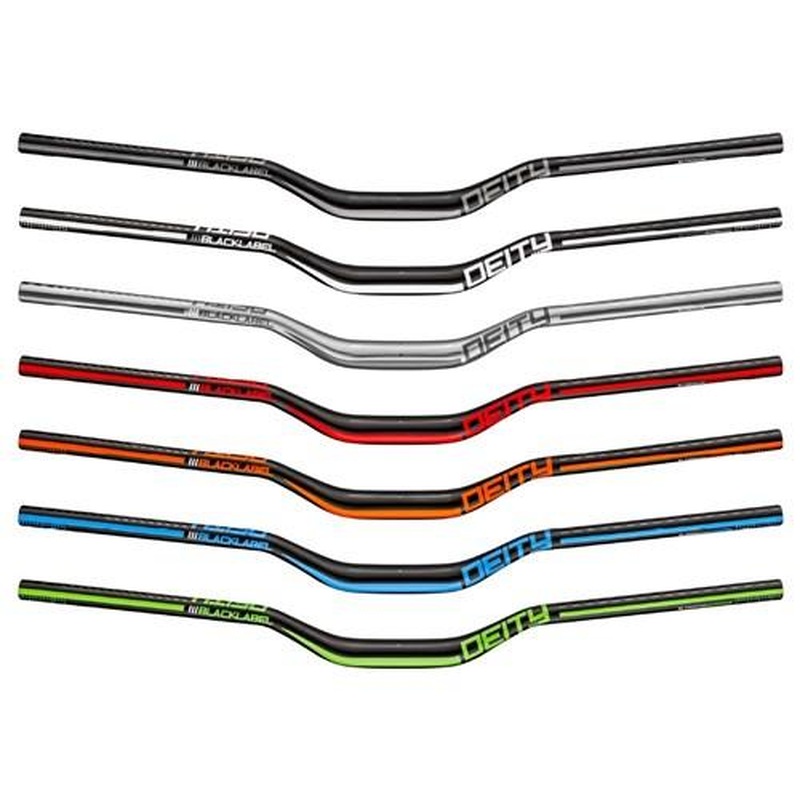 Deity Handlebar 800 x 38mm Rise 31.8mm Bore Red