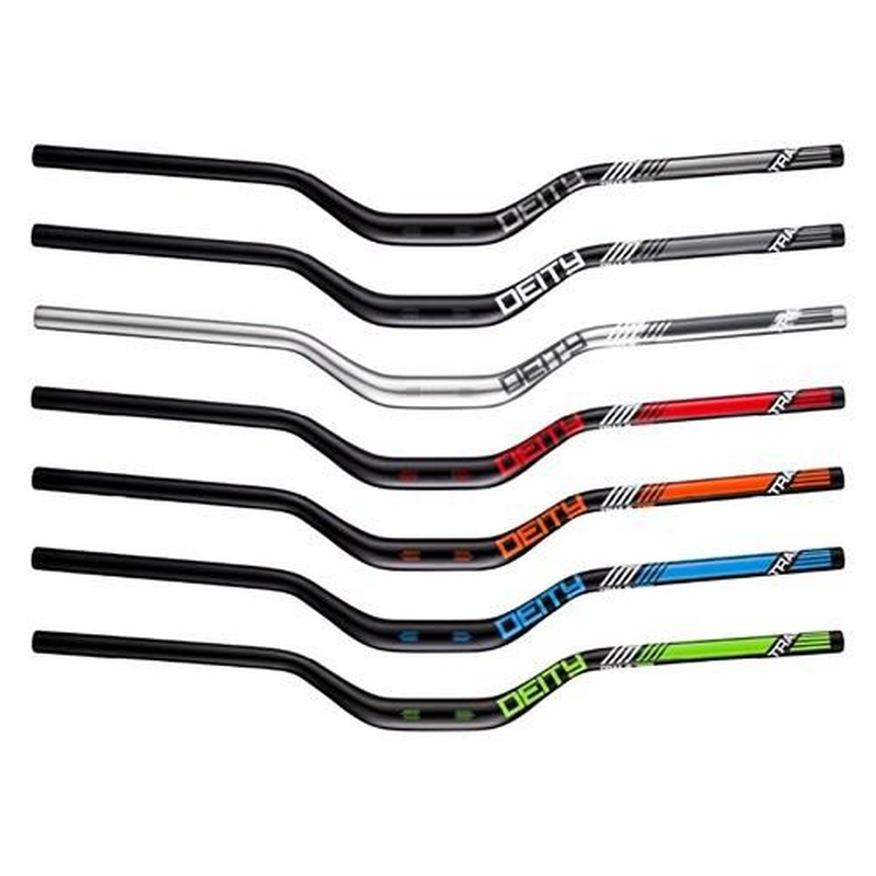 Deity Highside Handlebar 760 x 50mm Rise 31.8mm Bore Blue