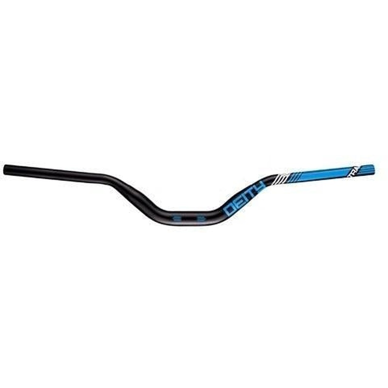 Deity Highside Handlebar 760 x 80mm Rise 31.8mm Bore Blue