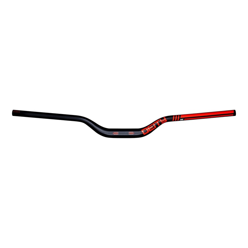 Deity Highside Handlebar 800 x 50mm Rise 35mm Bore Red