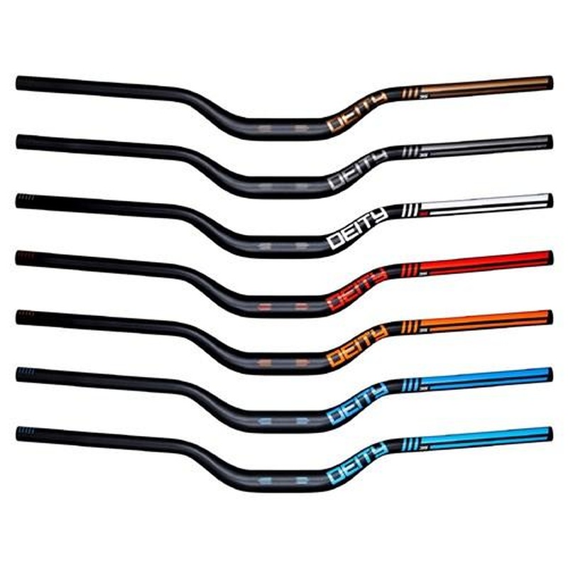 Deity Highside Handlebar 800 x 50mm Rise 35mm Bore Turquoise