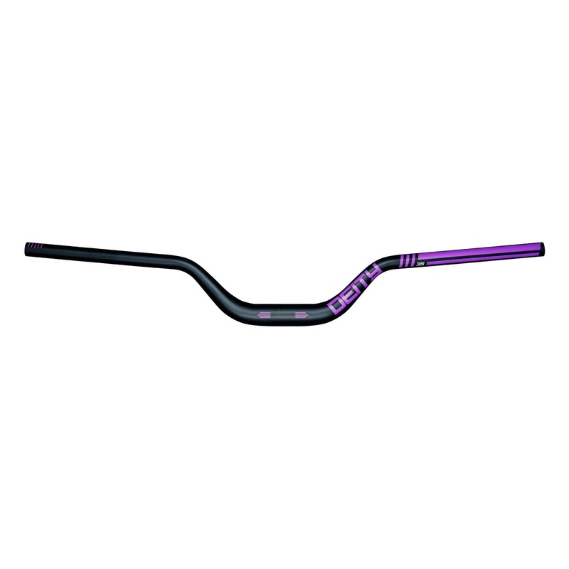 Deity Highside Handlebar 800 x 80mm Rise 35mm Bore Purple