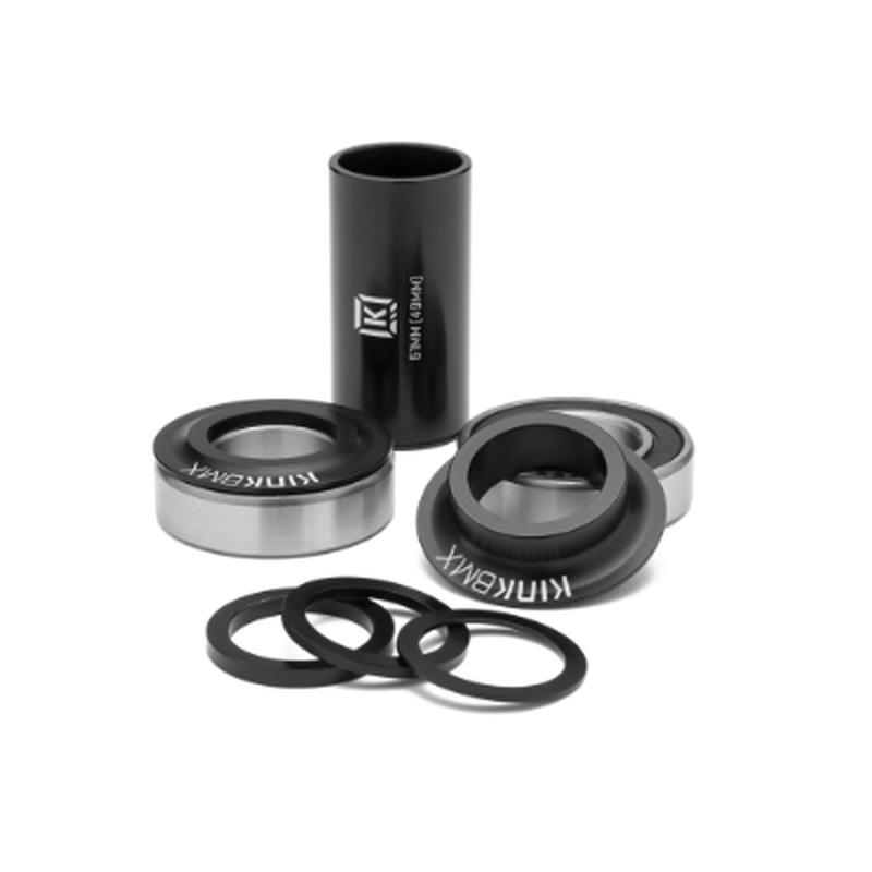 Kink Mid BMX Bottom Bracket Kit 22mm Black