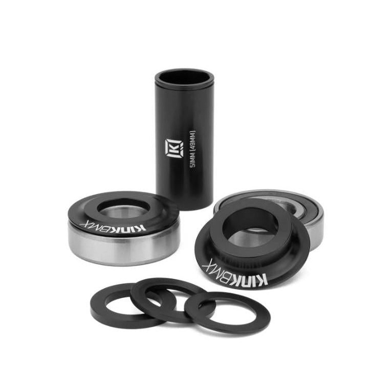 Kink Mid Bottom Bracket Kit 19mm Matte Black