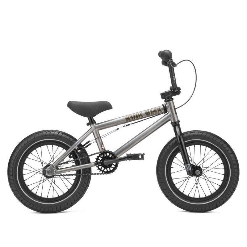 Kink Pump Kids BMX Bike Matte Digital Charcoal (2021)