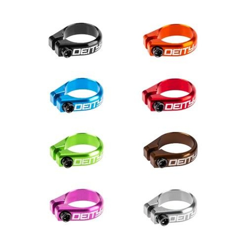 Deity Circuit Seatpost Clamp 34.9mm Black