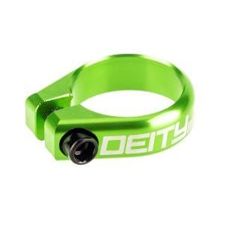 Deity Circuit Seatpost Clamp 34.9mm Green