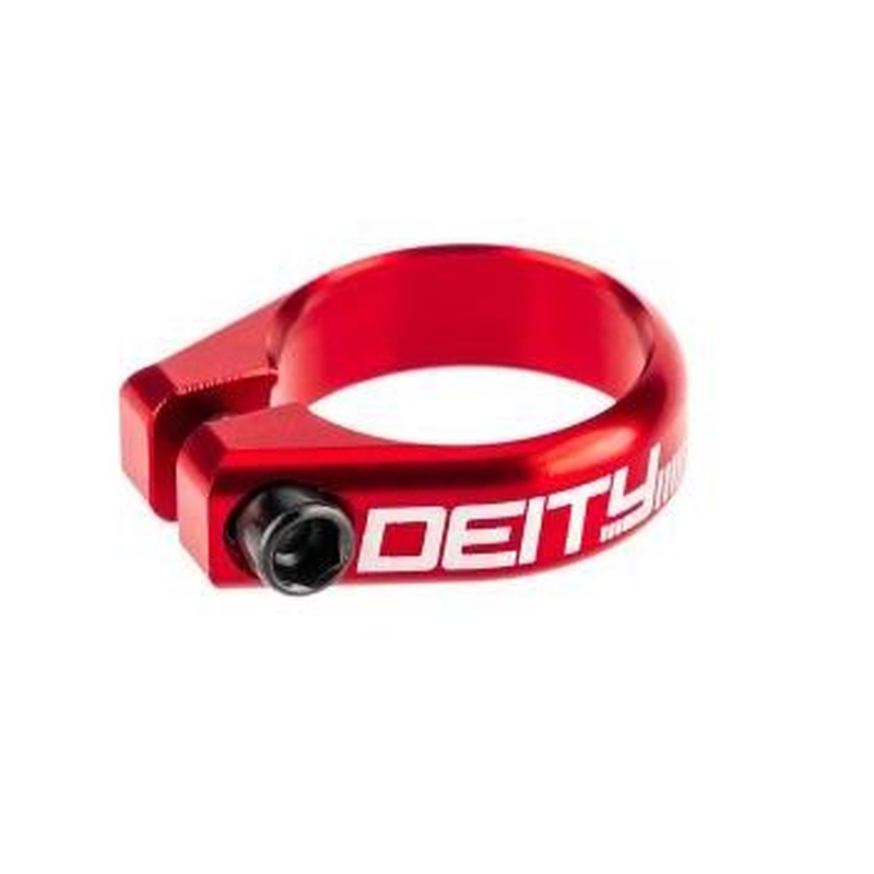 Deity Circuit Seatpost Clamp 34.9mm Red