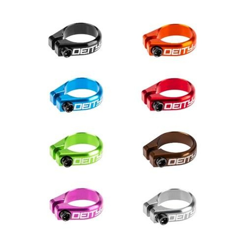 Deity Circuit Seatpost Clamp 38.6mm Purple