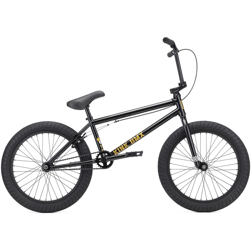 Kink Gap 20'' BMX Bike Black Gold