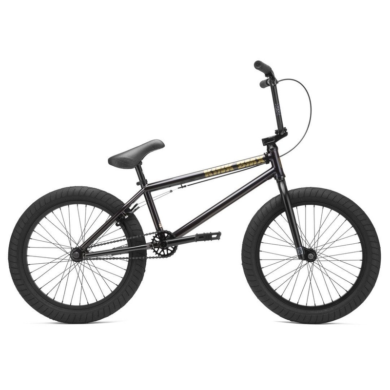 Kink Gap BMX Bike Gloss Black Chrome (2021)