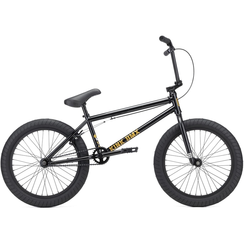 Kink Gap XL 20'' BMX Bike Black Gold