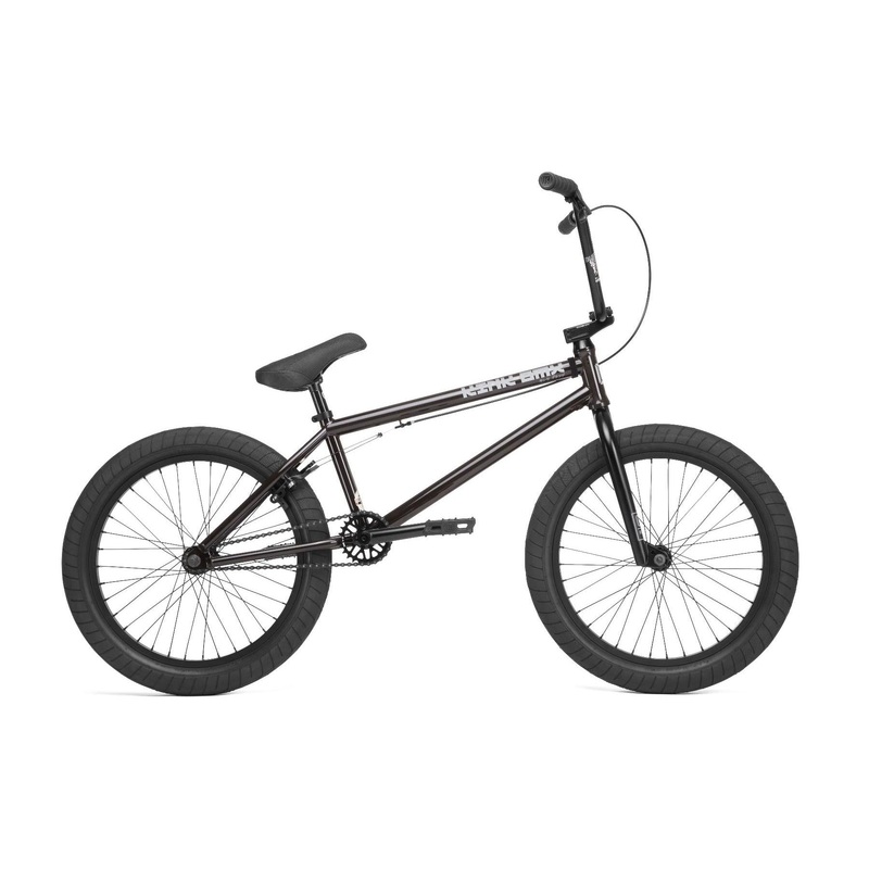Kink Gap XL BMX Bike 21" TT Gloss Trans Black (2020)