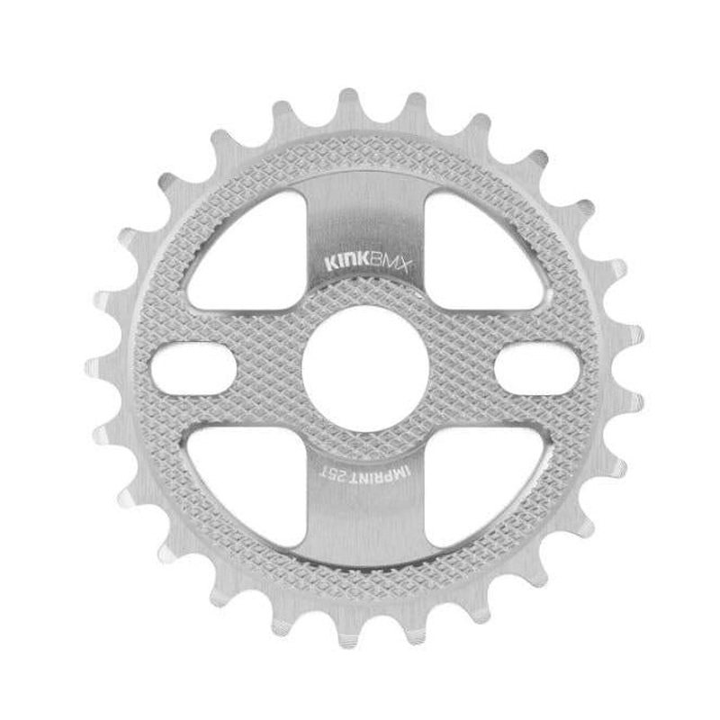 Kink Imprint BMX Sprocket 25T Silver
