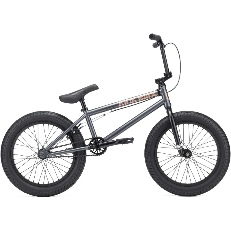 Kink Kicker 18'' BMX Bike Gunmetal Gray