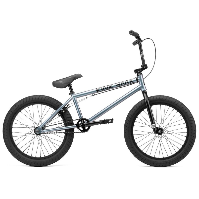 Kink Launch 20.25 TT 20 BMX Bike Gloss Galaxy Silver